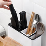 Mixrion Kitchen Tableware & Knife Storage Rack – Plastic Holder