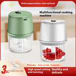 Mixrion USB Rechargeable Garlic Press – Mini Food Chopper