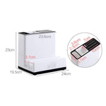 Mixrion Kitchen Tableware & Knife Storage Rack – Plastic Holder