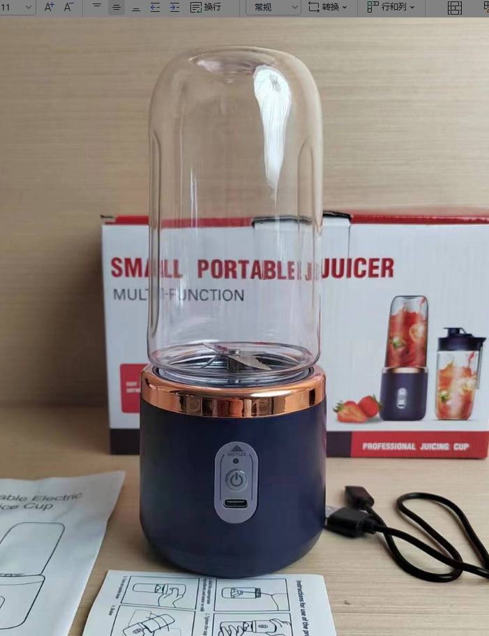 Mixrion 6 Blade Portable Blender – USB Rechargeable Juicer