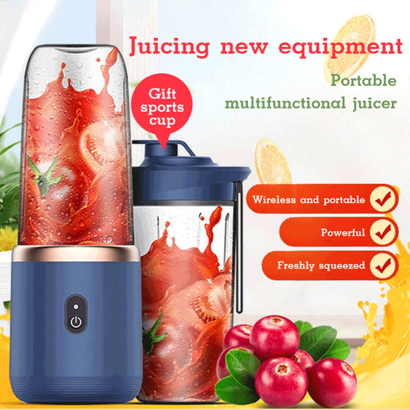 Mixrion 6 Blade Portable Blender – USB Rechargeable Juicer